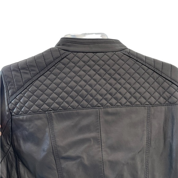 Andrew Marc New York Lamb Leather Jacket size L - Picture 6 of 15